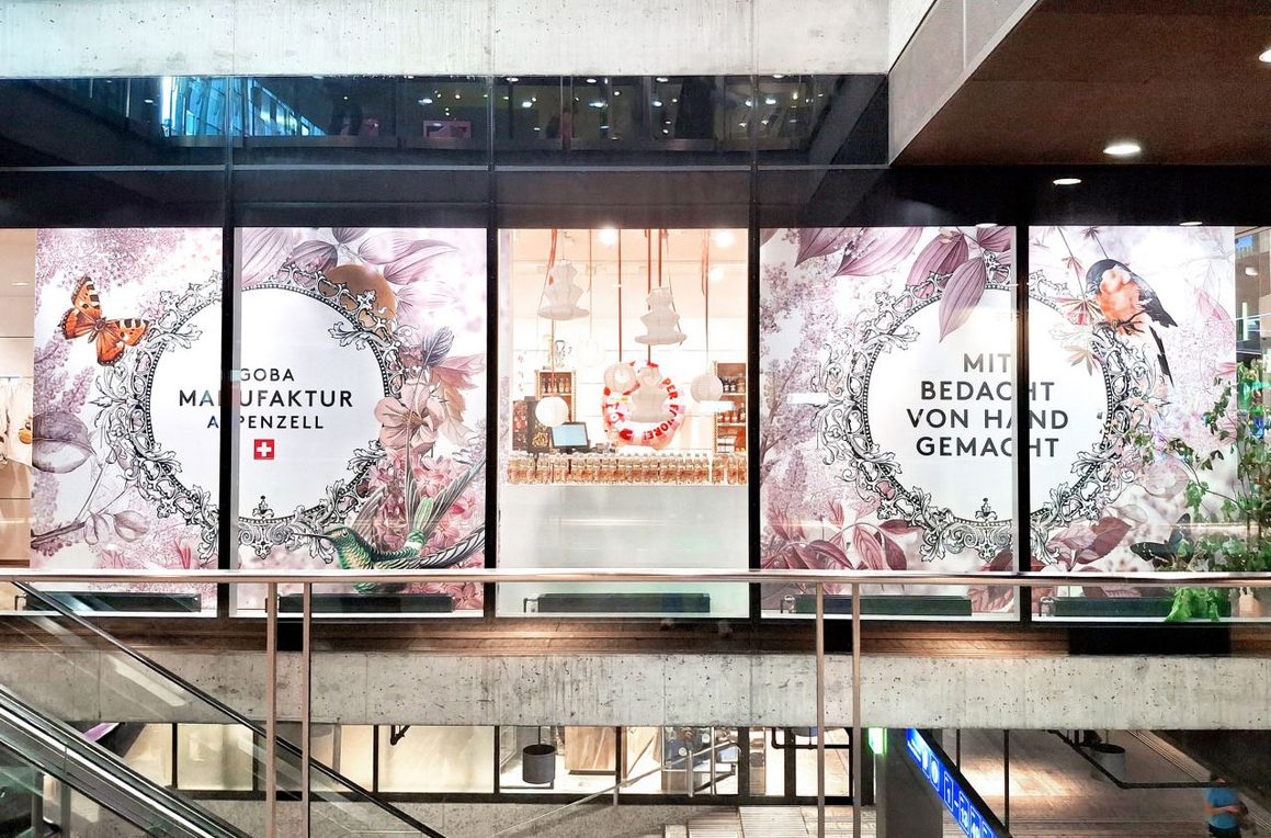 Goba Schaufenster Bern, Bild: goba-welt.ch